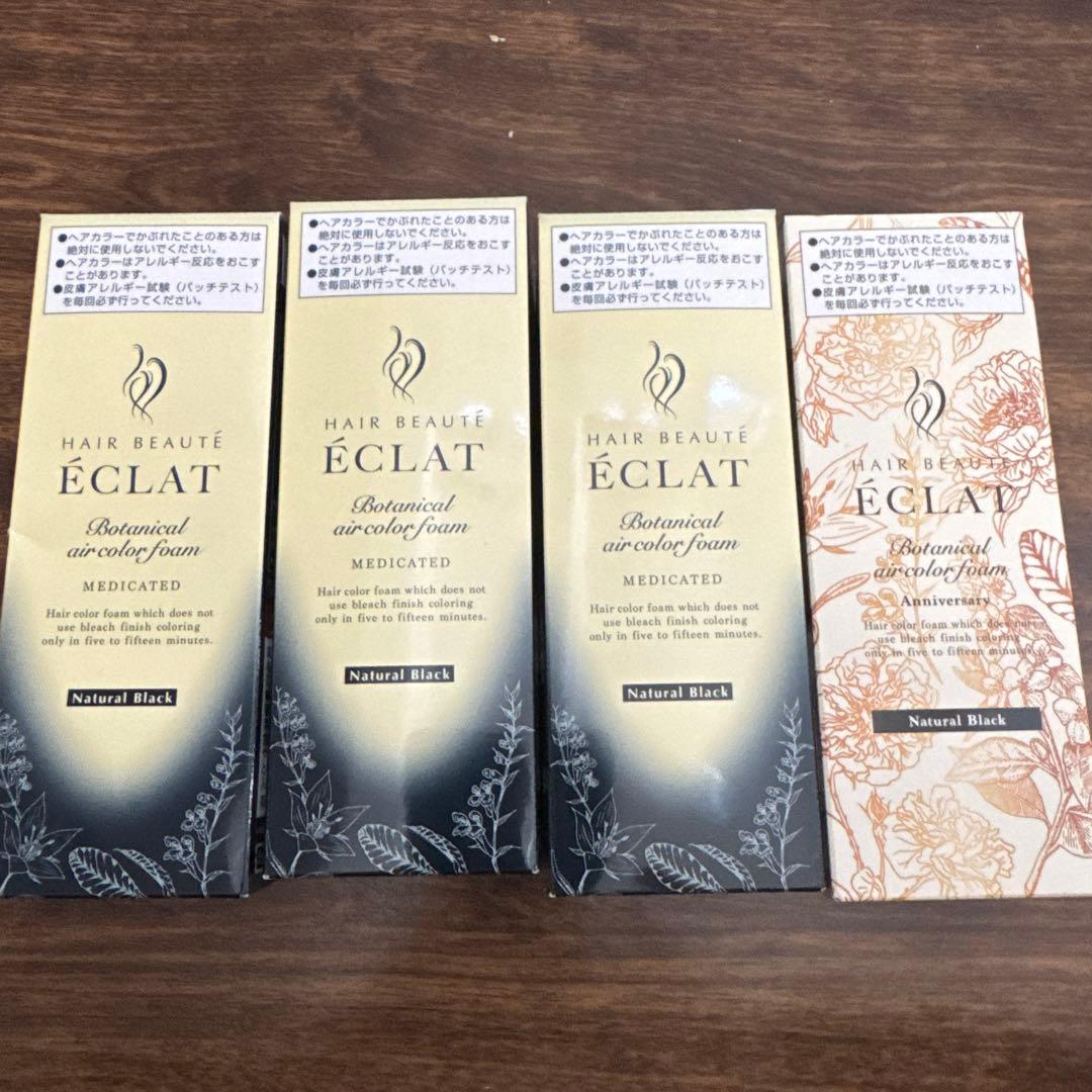 ÉCLAT Botanical aircolor foam ナチュラルブラック