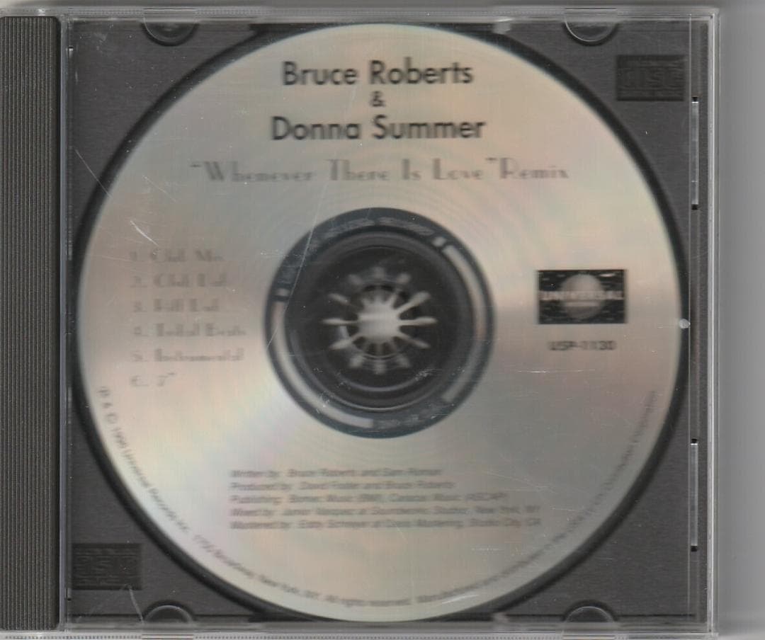 Bruce Roberts & Donna Summer　貴重 CD リミックス