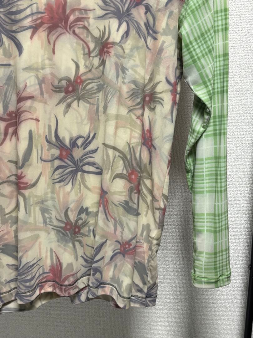 CHOPOVA LOWENA 花柄 長袖トップス セカンドスキン パワーネット