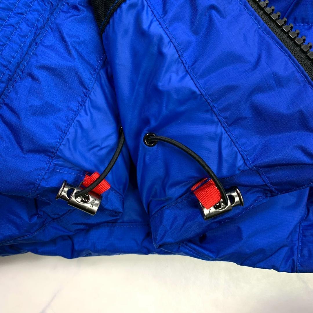 ポロラルフローレン ダウンベスト ビッグポニー 星条旗ワッペン 青 L　D863