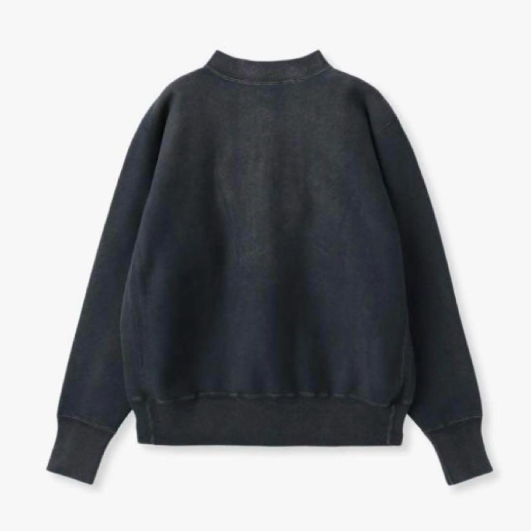 トップス A.PRESSE Half Zip Rib Collar Sweatshirt