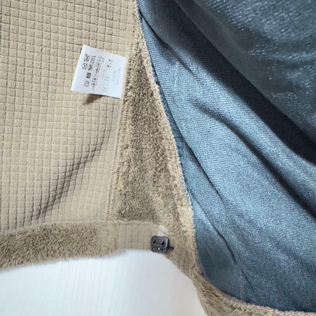 ベージュ/トープカラーのカンタベリー メンズ ボアフリース ジャケット