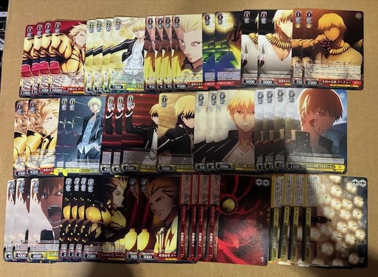 WS　Fate　フェイト　アーチャー　ギルガメッシュ　デッキ