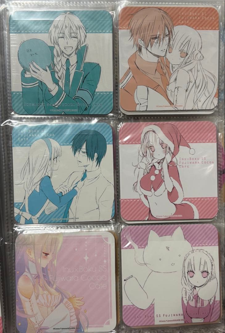 妖狐×僕SS 藤原ここあカフェ まほあく 白夜 特典 大阪限定 コースター