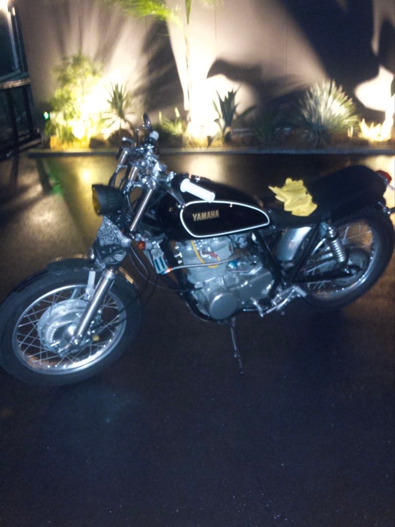 SR400 オイルクーラー