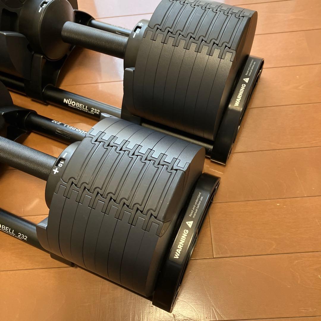 【直接引取　美品】フレックスベル32kg 2個セット　可変式ダンベル　NUO