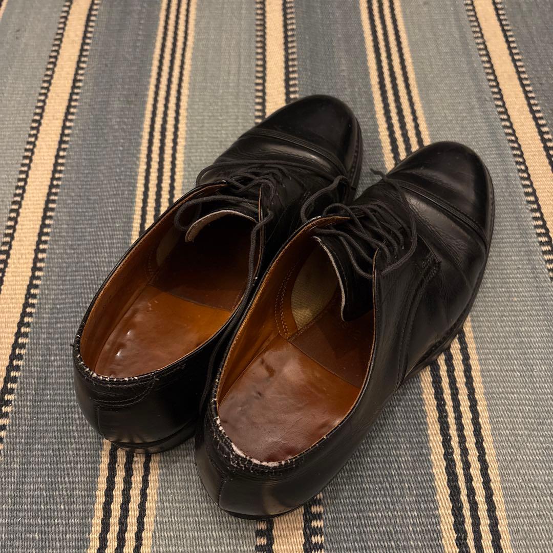 ストレートチップ　サービスシューズ　9E