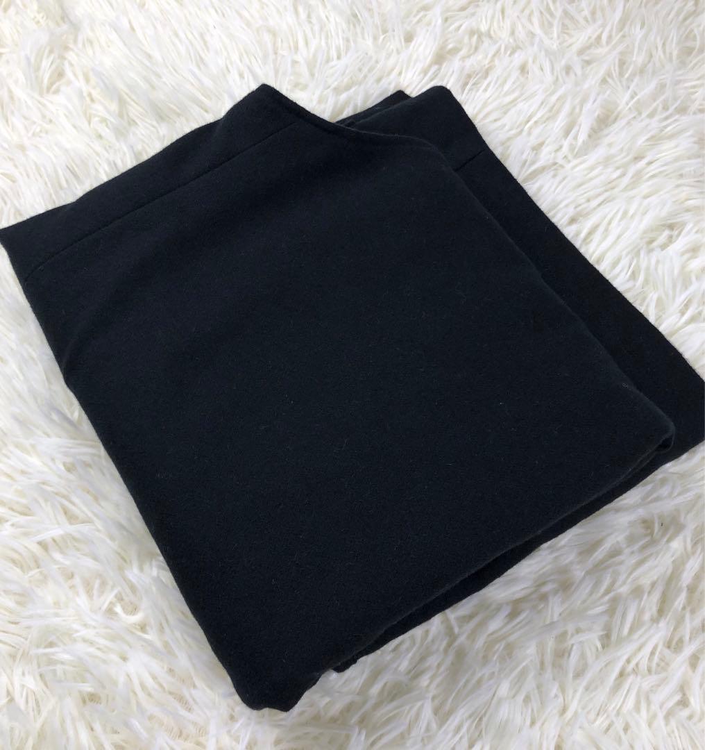 美品* tilt The authentics セーブル混 リバーシブル ベスト