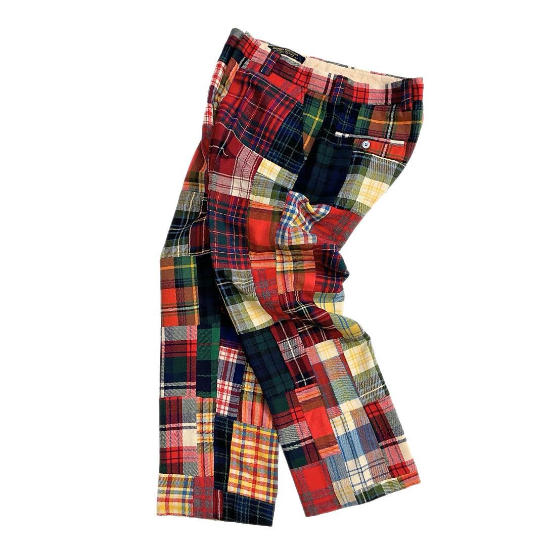 80s Brooks Brothers パッチワークパンツ タロン ヴィンテージ