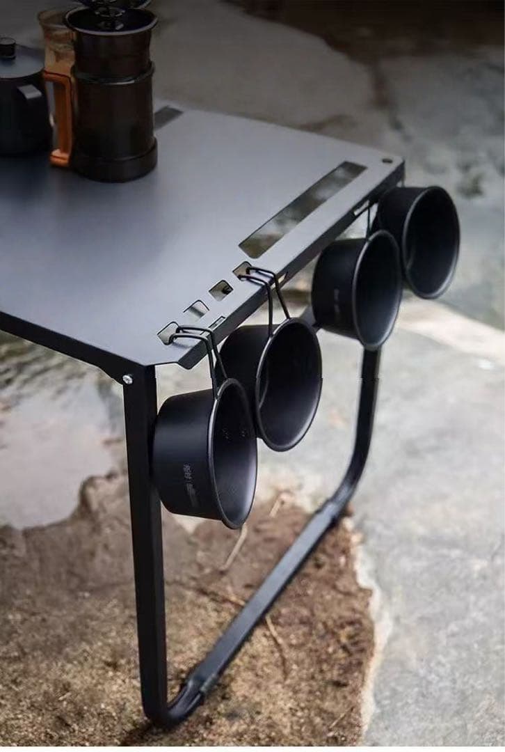 Joiusdio アウトドアテーブル 自動展開機構付き