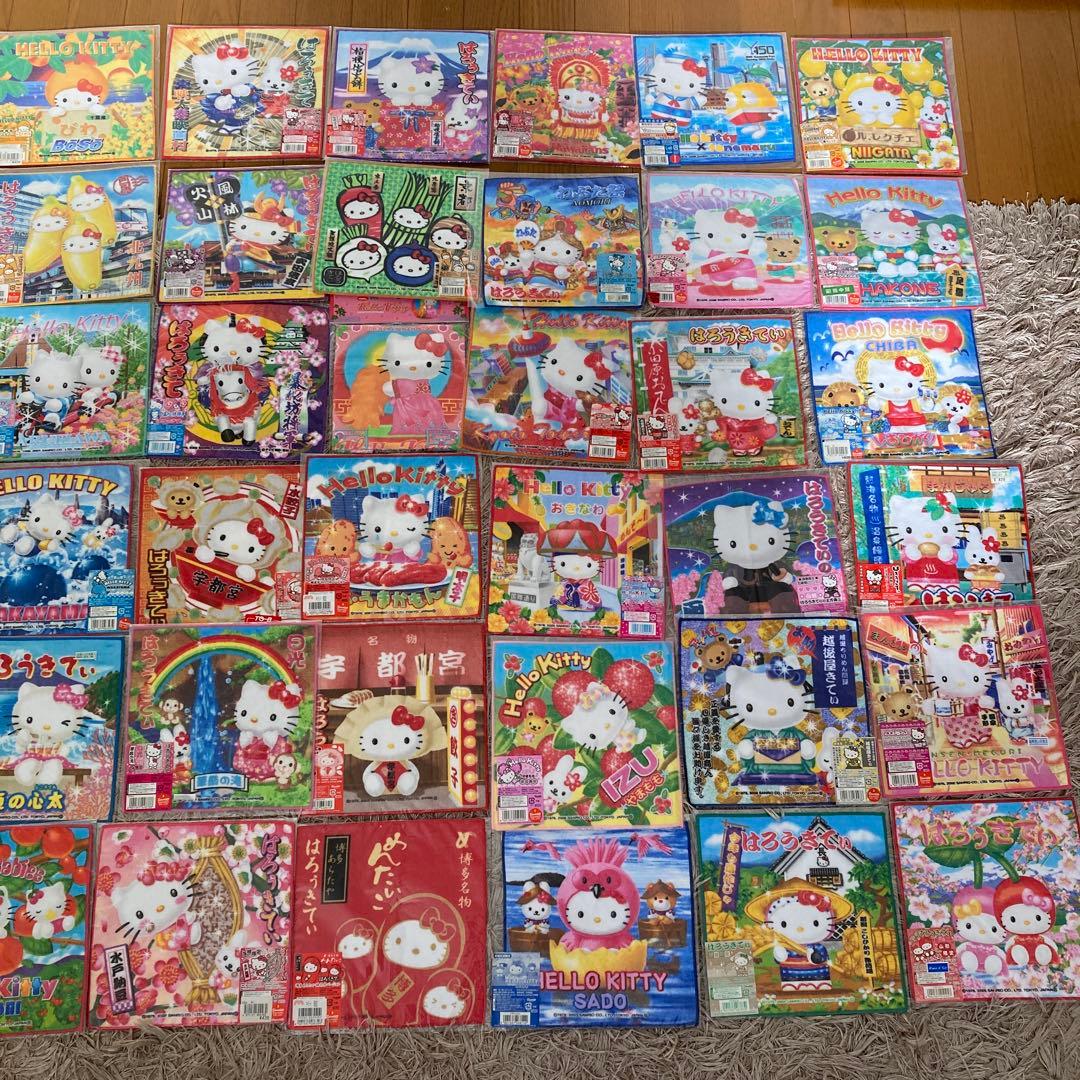 未開封☆ご当地キティタオル42枚セット