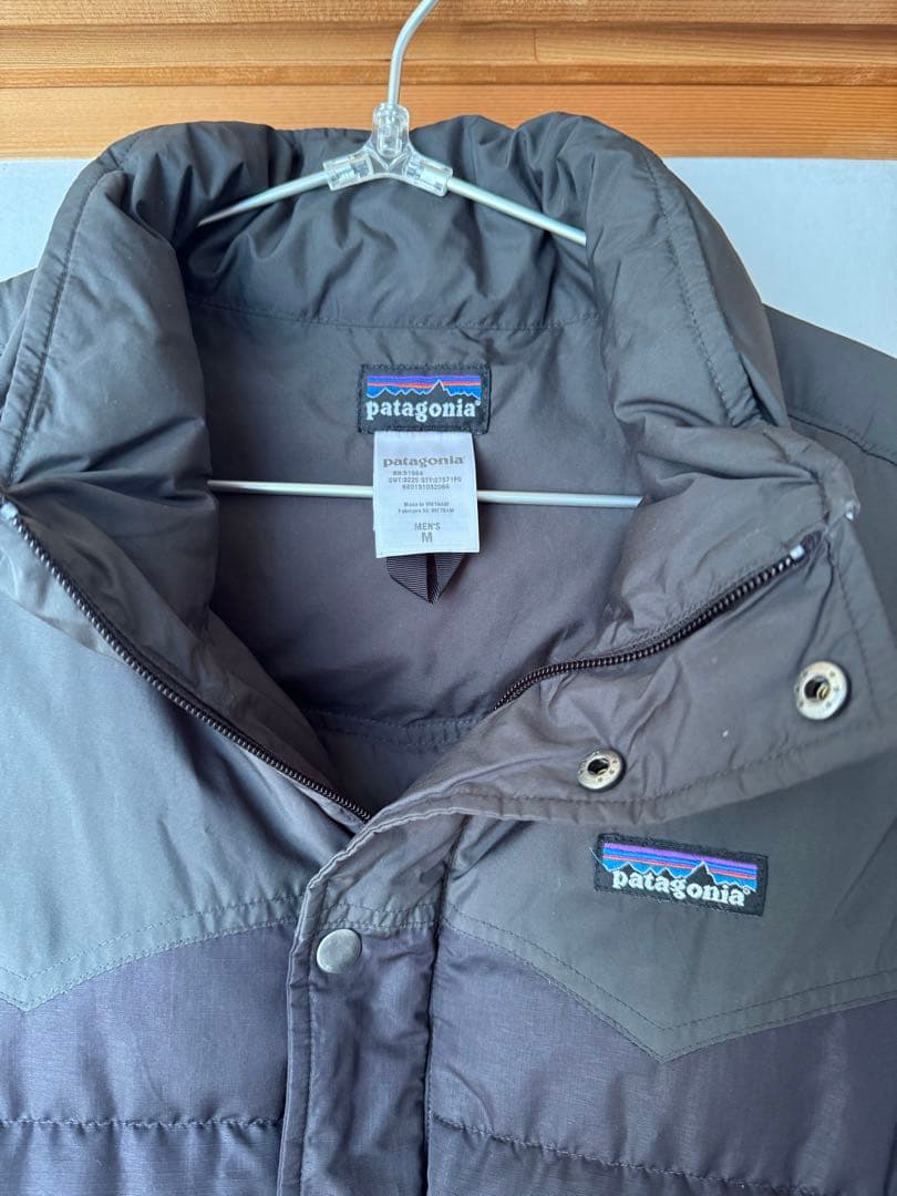patagonia ダウンベスト グレー