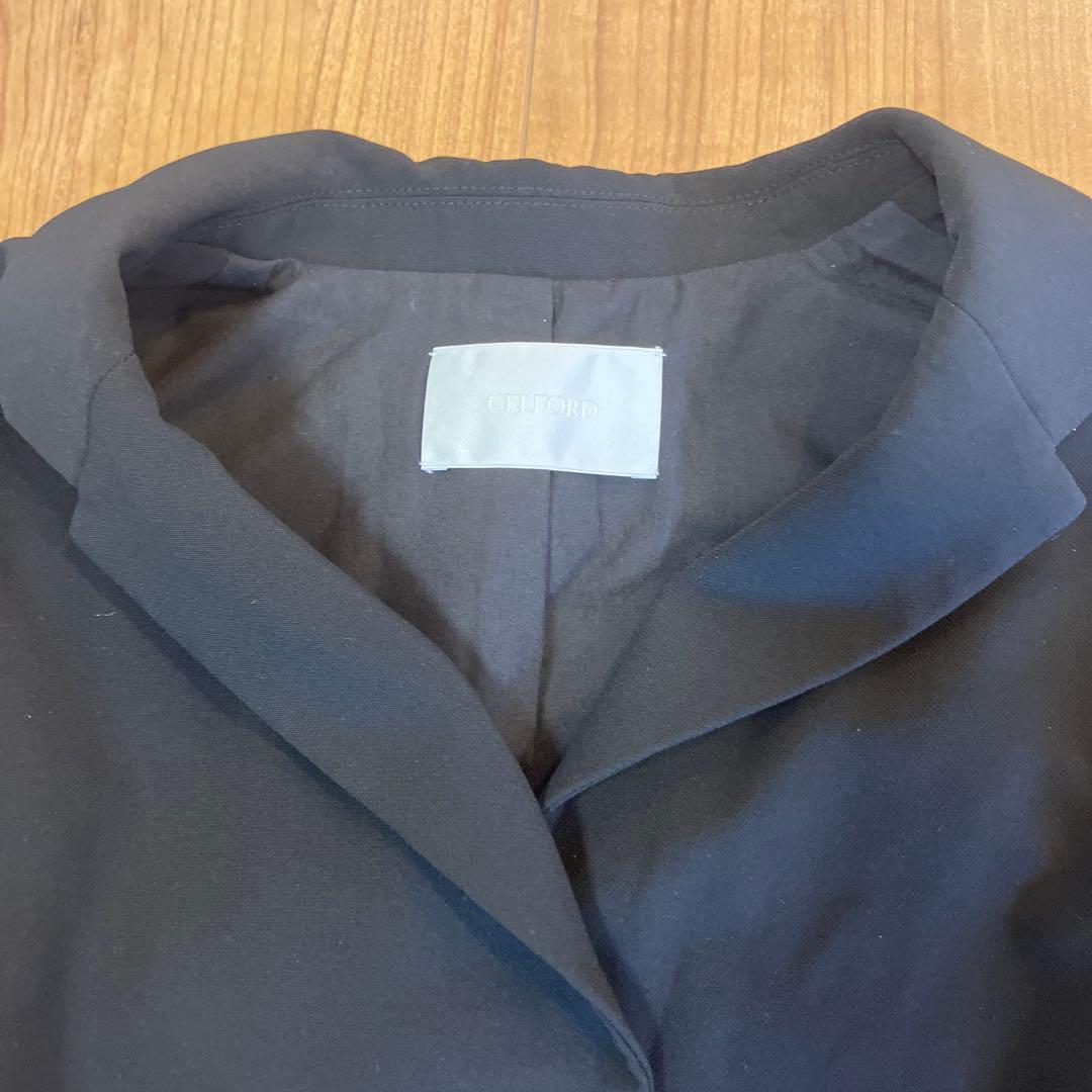 CELFORD ペプラムショートジレ お見合い　婚活　結婚式　ドレス leja