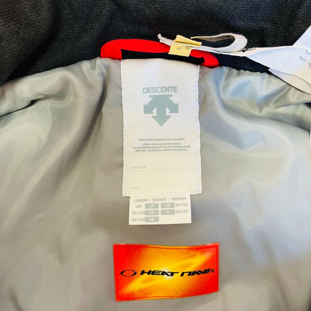 【極美品✨】DESCENTE スキーウェア 上下セット 160 防水 記名無し