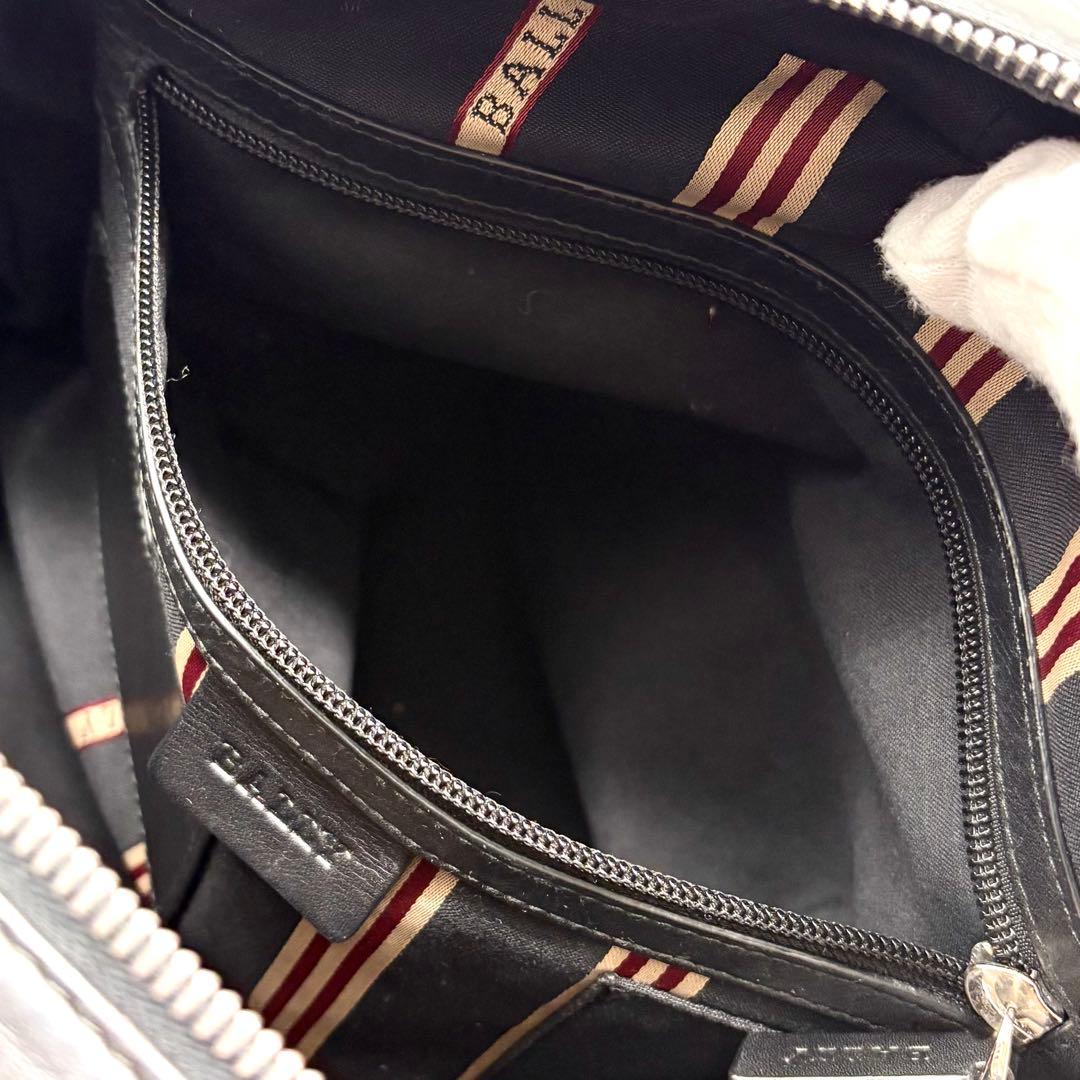 【美品】BALLY ボストンバッグ レザー トレインスポッティング レザー 黒