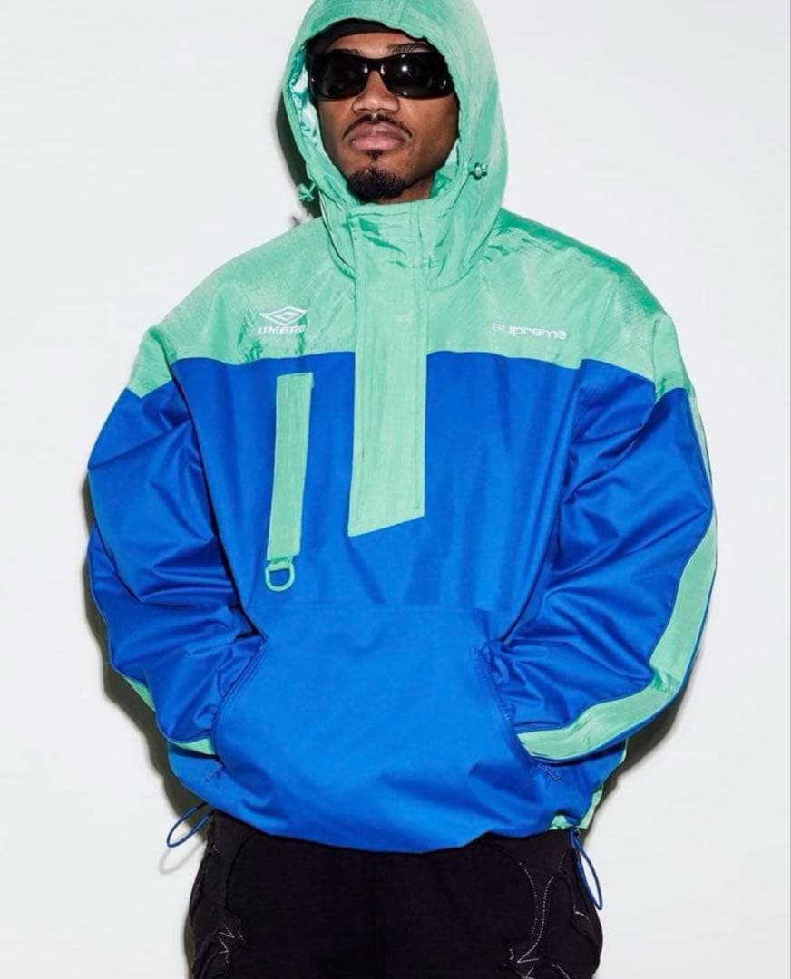 ジャケット・アウター supreme umbro Hooded Anorak L