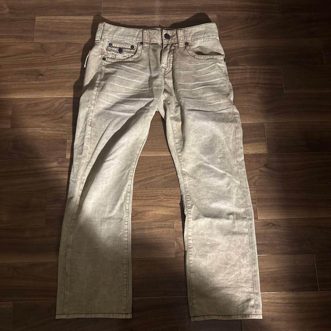 ジャスティン true religion トゥルーレリジョン パンツ 30