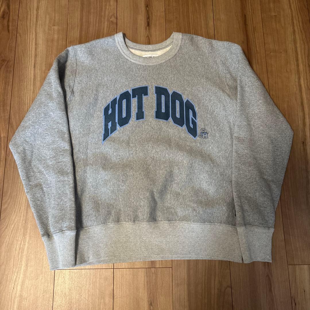 美品　tacoma fuji recordsスウェット　Mサイズ　HOT DOG