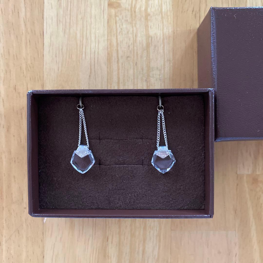 り*な様 agete シルバークォーツピアスチャーム