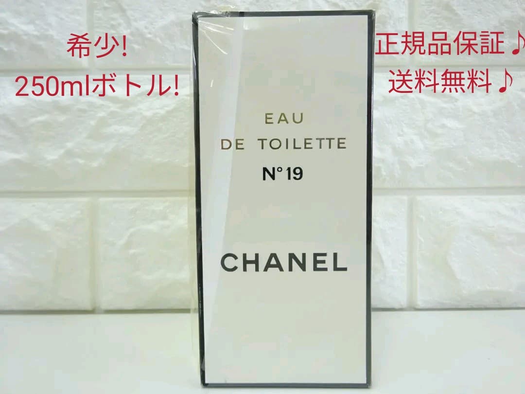 大容量!! 250ml 未使用 CHANEL N°19 シャネル フィルム付