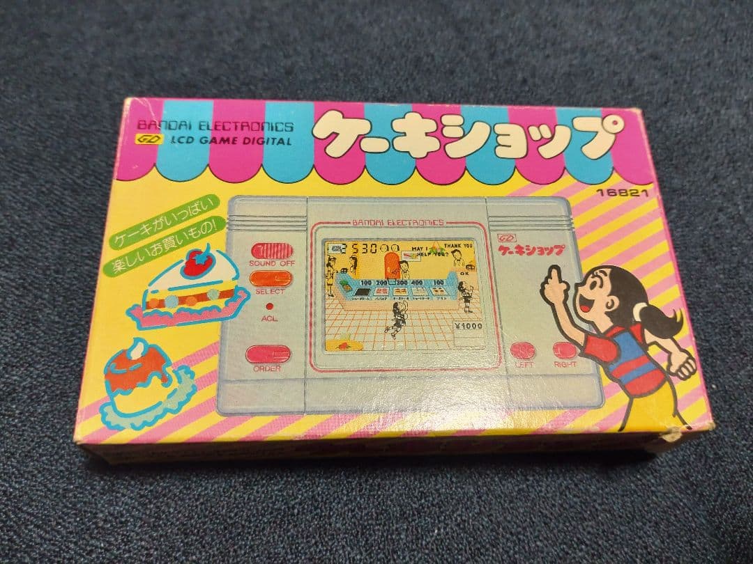 バンダイ ケーキショップ LCDゲーム