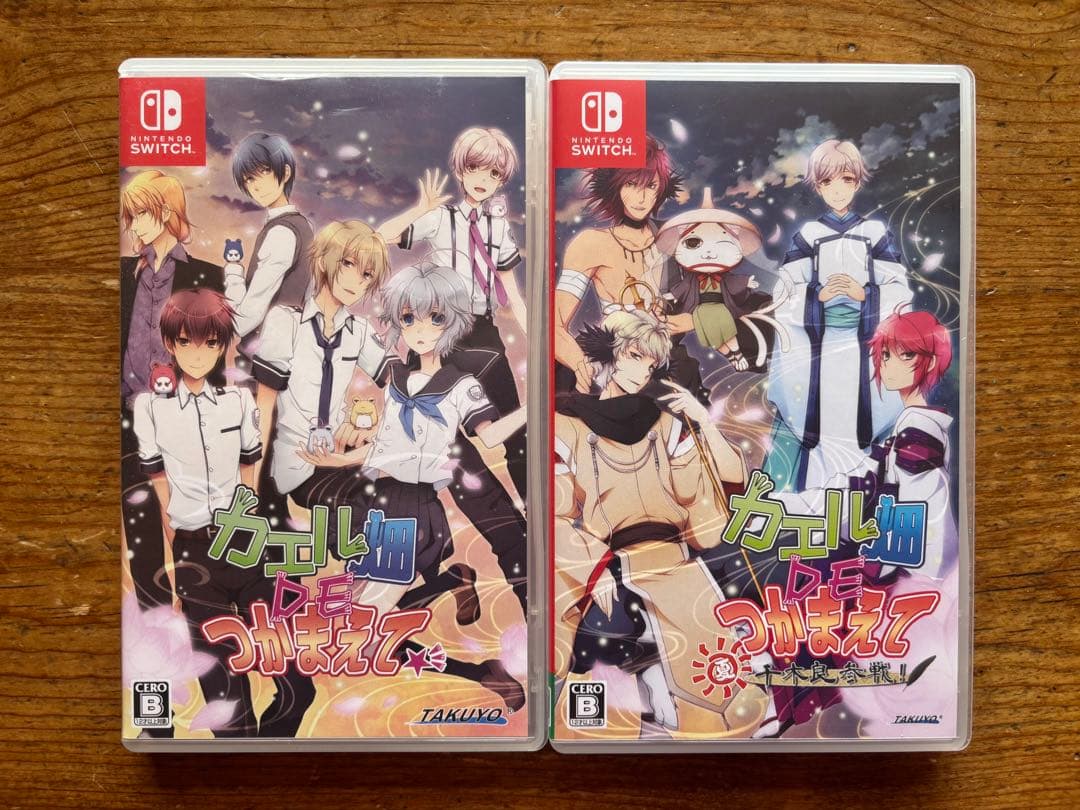 カエル畑DEつかまえて☆彡＆夏 千木良参戦！ 2本セット Switch 美品