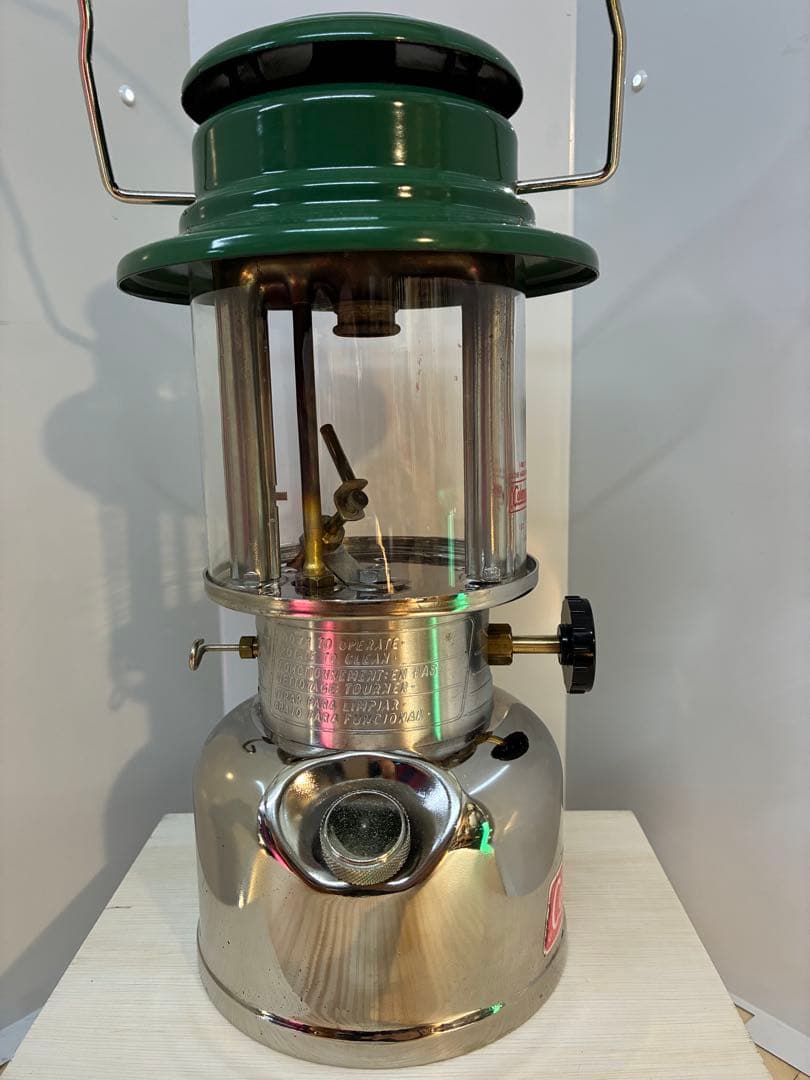 Coleman ガソリンランタン 緑