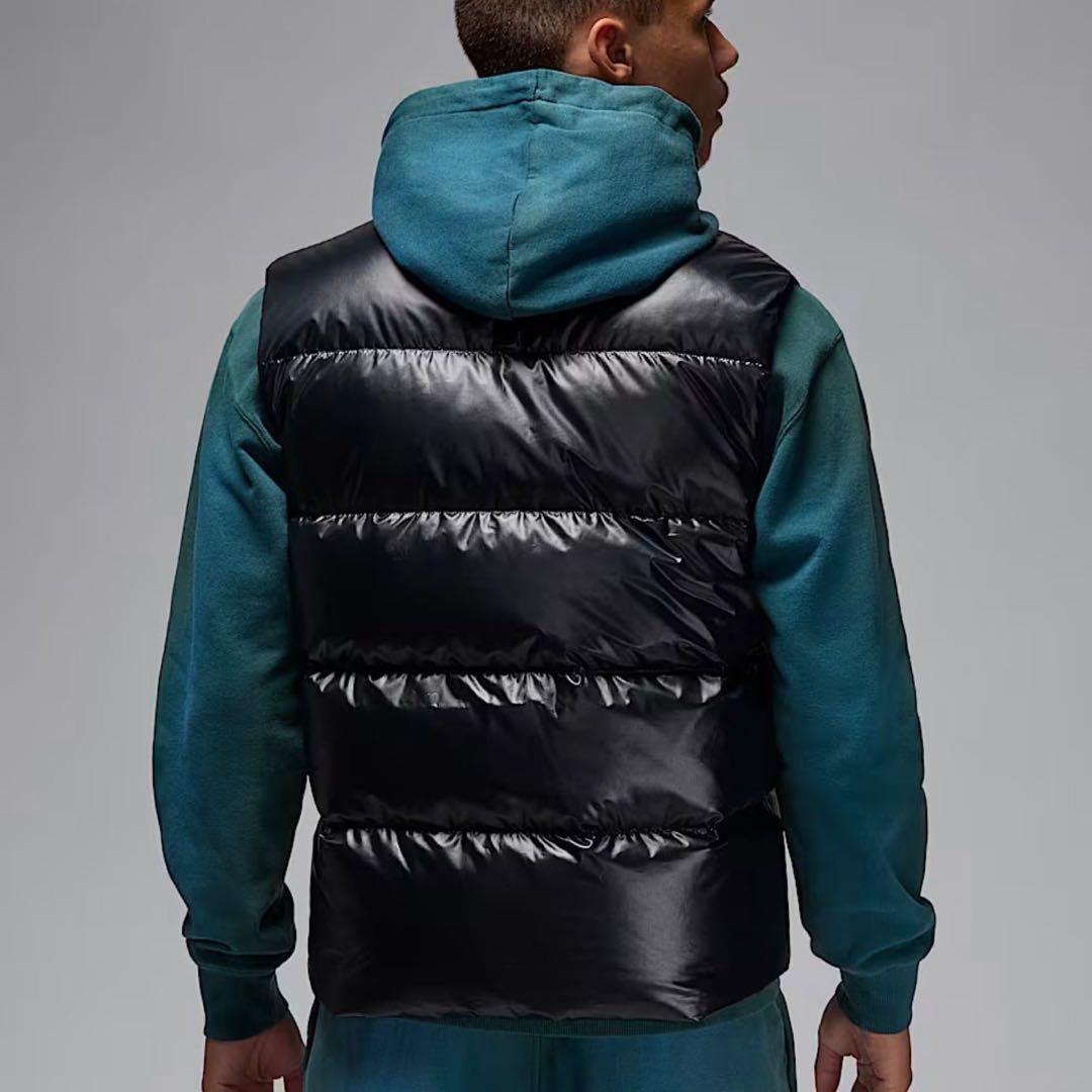 ナイキ　ジョーダン　フライト　ダウンベスト　L ブラック　　黒