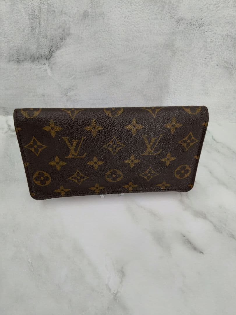 正規品 Louis Vuitton モノグラム ポルトモネジップ M61727