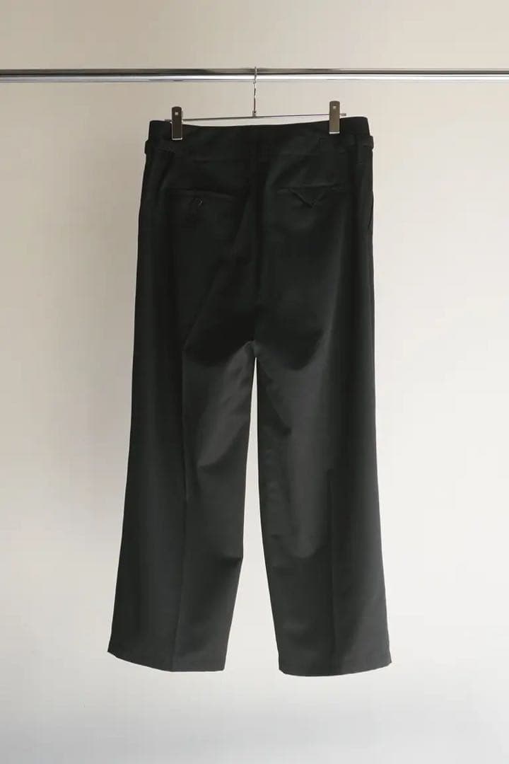 ancellm アンセルム WOOL ダメージスラックス ブラック size1