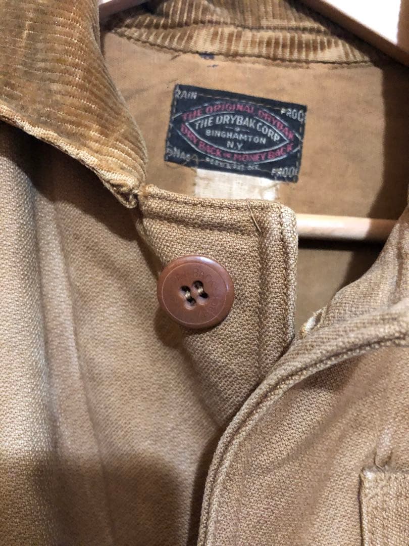 希少! 30's Drybak モールスキン ハンティングジャケット