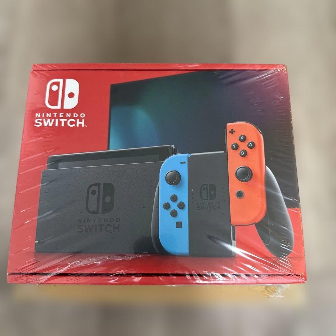 新品/未使用　Nintendo Switch 本体 青/オレンジ