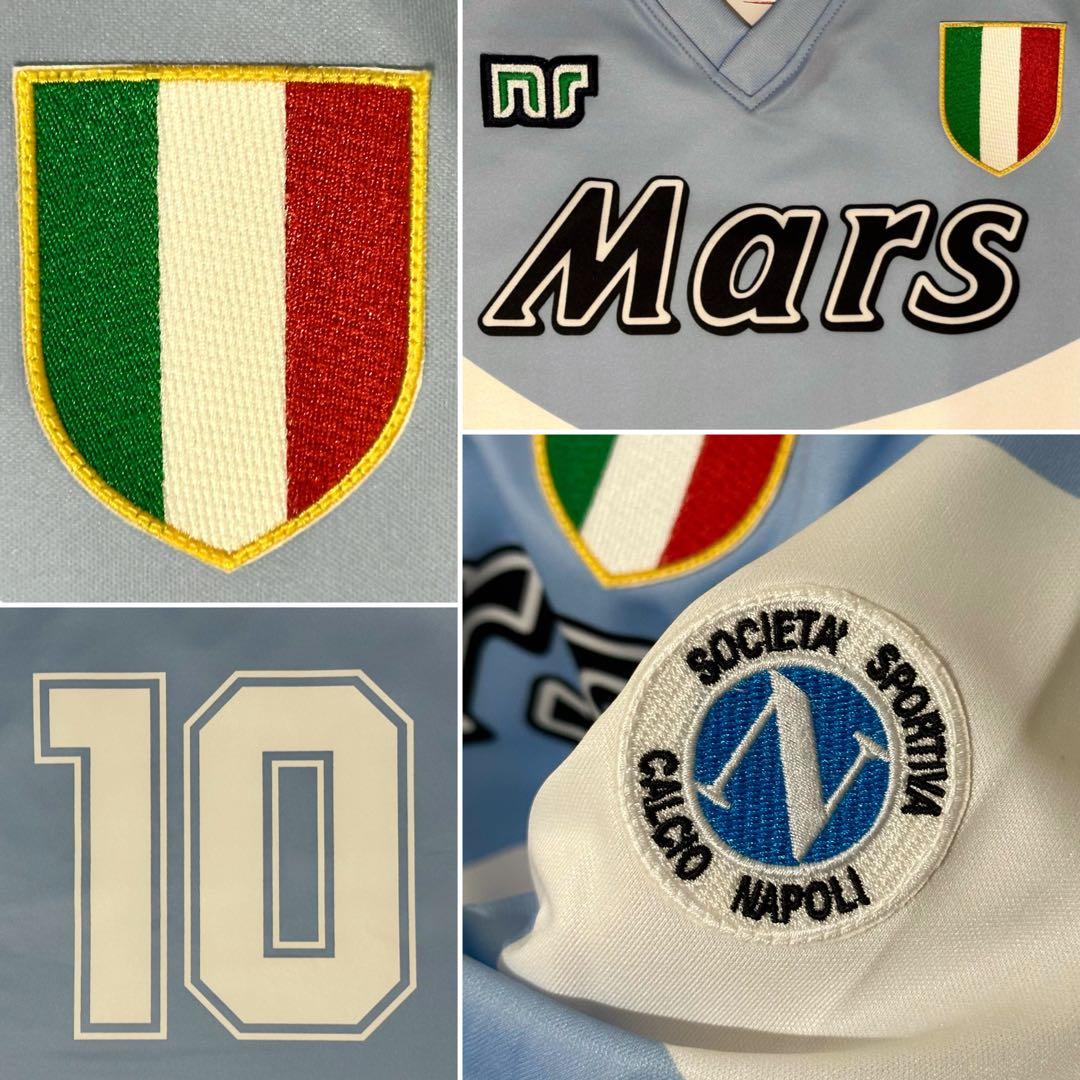 【新品未使用】イタリア製 nr エネーレ ナポリ90/91 一点限りユニフォーム