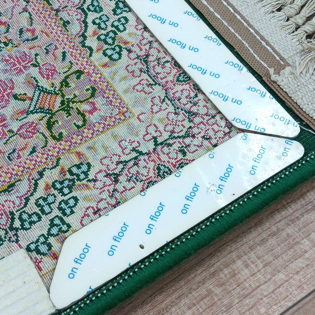 Y2269 ペルシャ絨毯風 機械織り 絨毯 98×55㎝