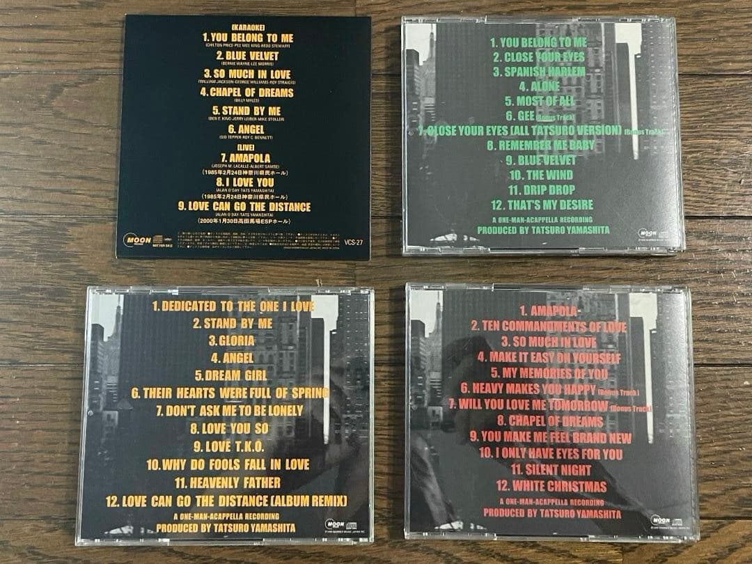 山下達郎 On The Street Corner 0,1,2,3 4枚組BOX