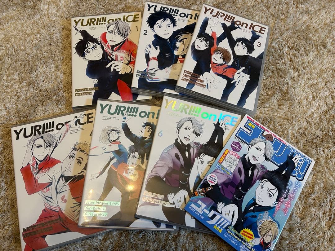 ユーリon ICE アニメDVD6巻セット