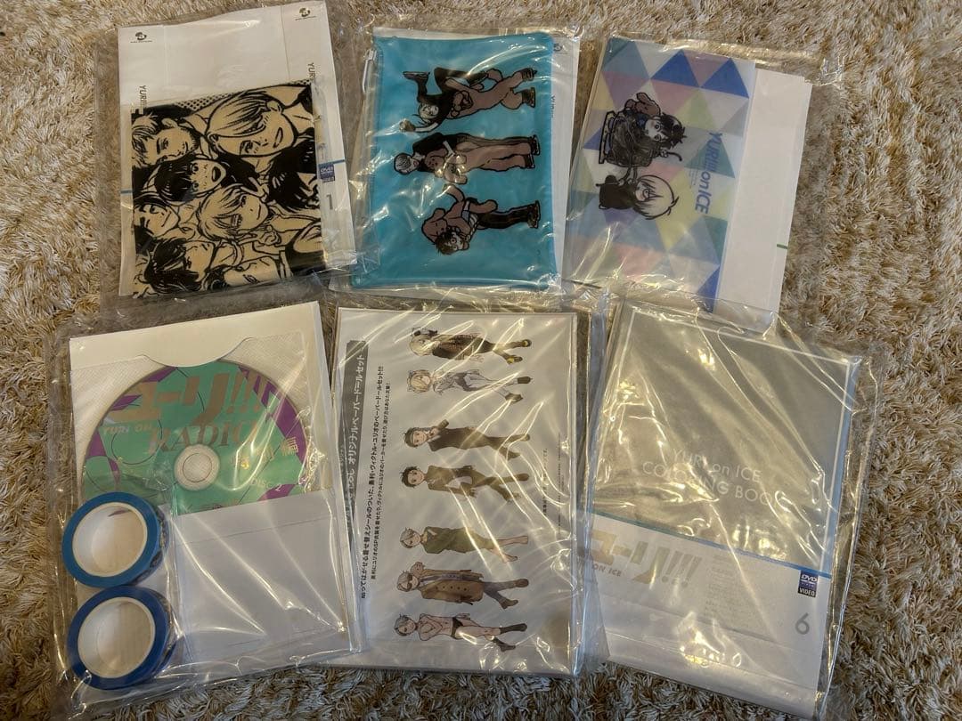 ユーリon ICE アニメDVD6巻セット