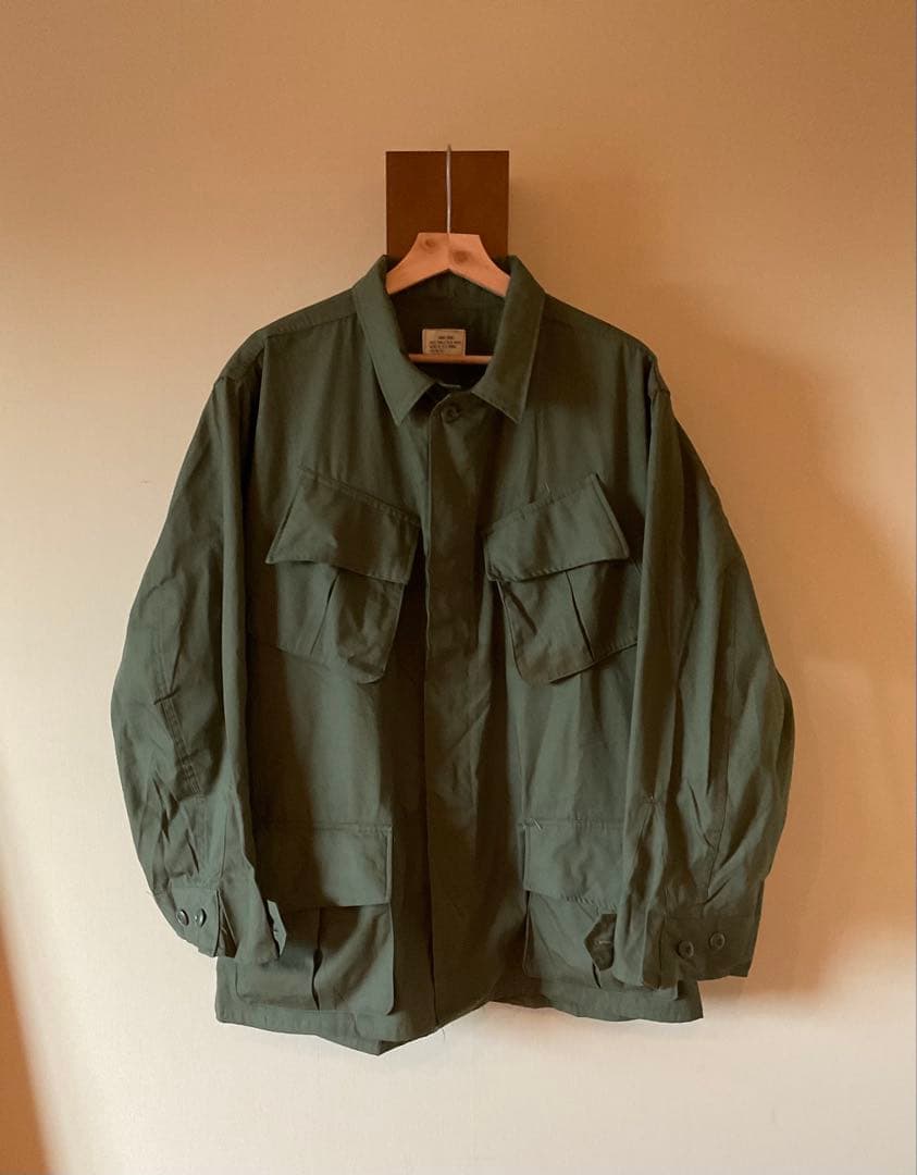 ジャングルファティーグ　ジャケット　L-S デッドストック　3rd ノンリップ