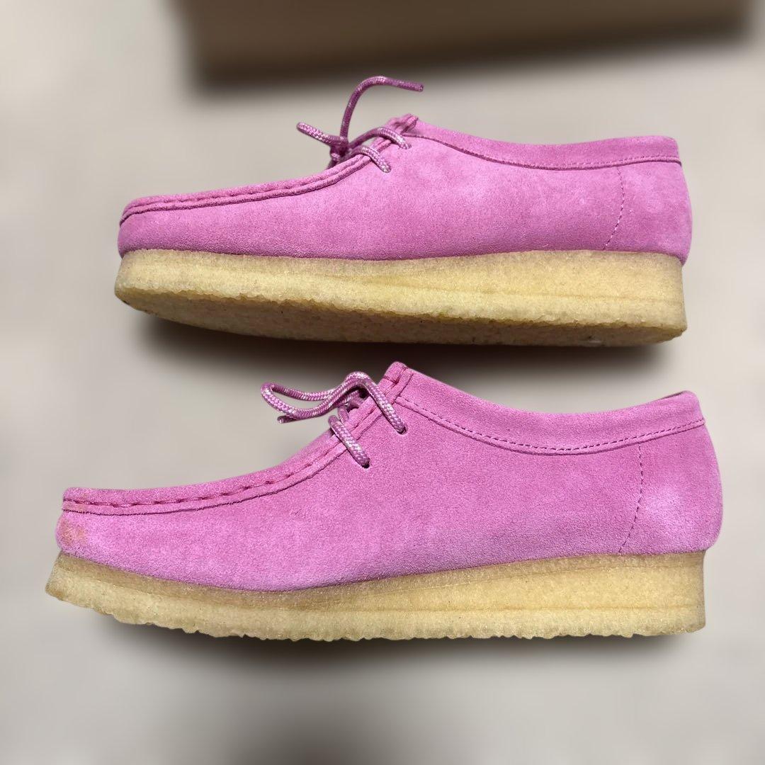 クラークスオリジナルス ワラビー ピンク