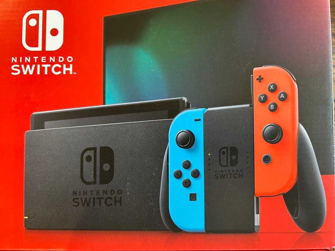 値下げ！　Nintendo Switch 青/赤　HAC-001