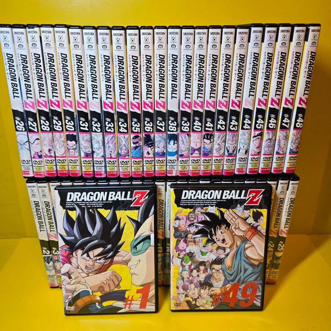 新品ケース交換済み　ドラゴンボールZ【DVD】全49巻 セット