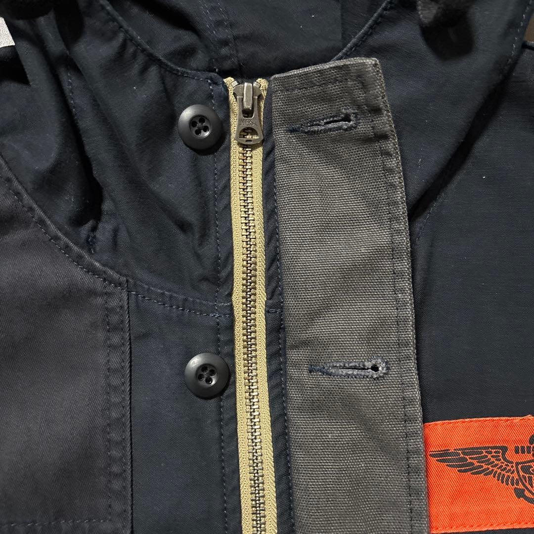 AVIREX U.S. NAVY ESSEX CV-9 ミリタリージャケットL