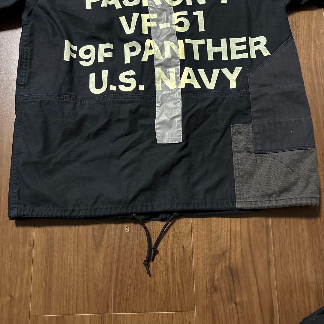 AVIREX U.S. NAVY ESSEX CV-9 ミリタリージャケットL
