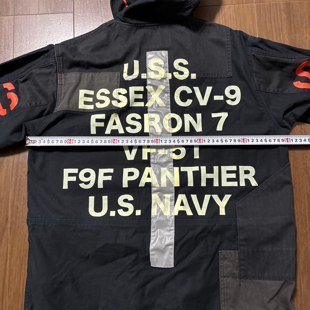 AVIREX U.S. NAVY ESSEX CV-9 ミリタリージャケットL