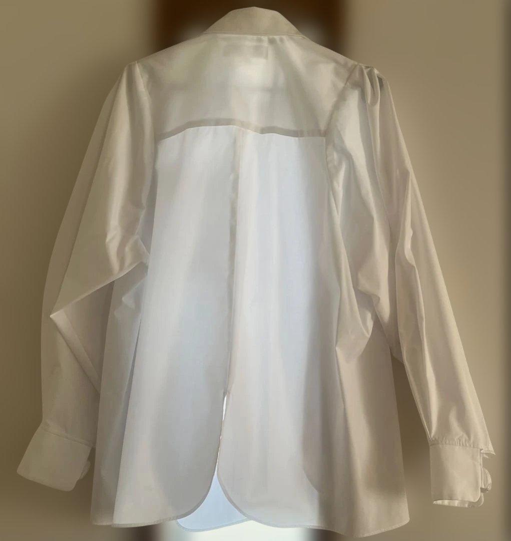 ENFÖLD エンフォルド　HOLE-COLLARSHIRT