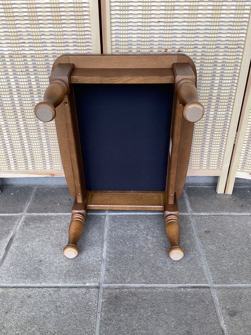 飛騨家具　キツツキマーク　穂高シリーズ　オットマン　スツール