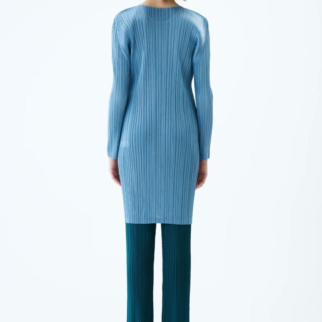 【新品未使用】PLEATS PLEASE 2025SS チュニック ブルーグレー