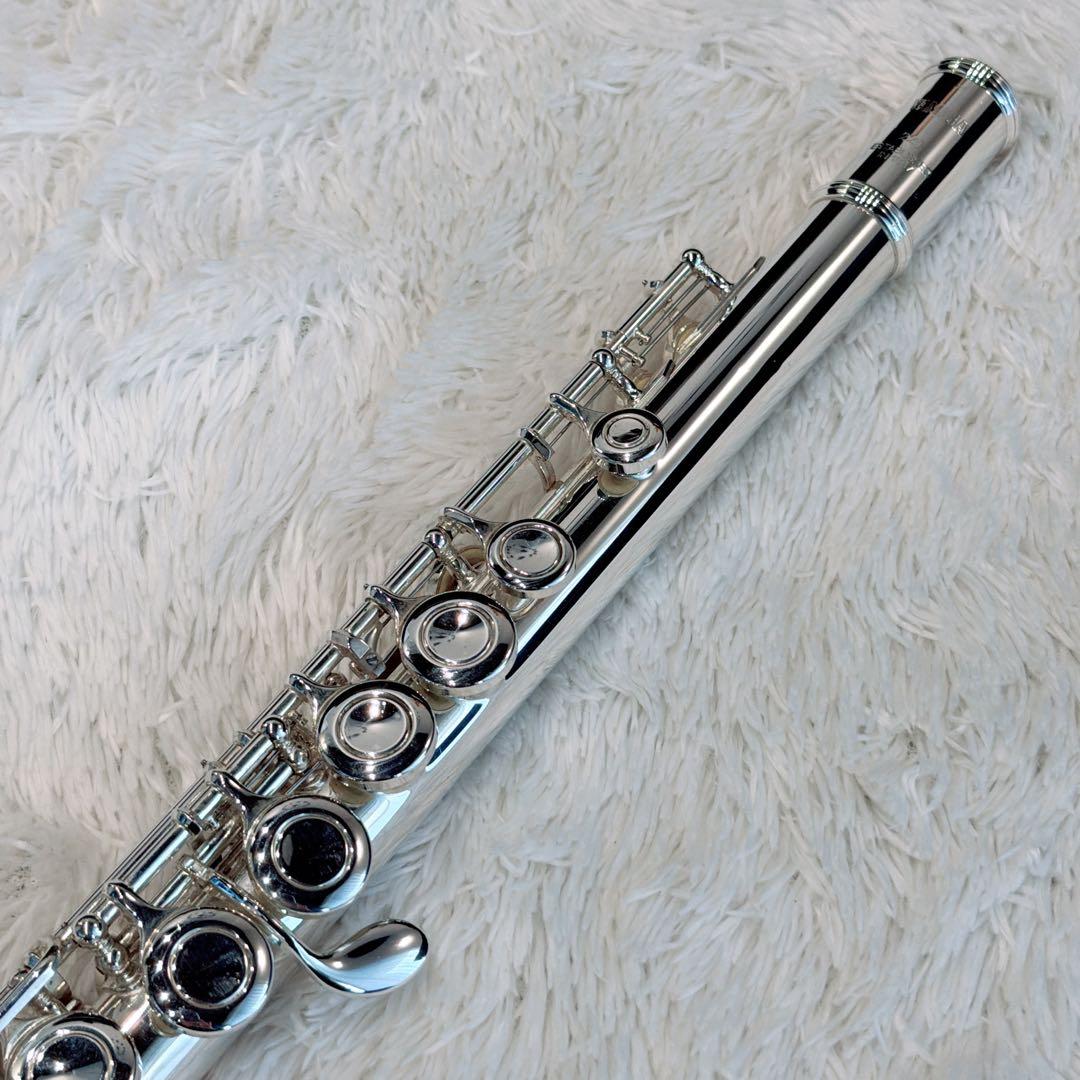【磨き済】YAMAHA YFL-221 フルート 後期モデル Eメカ 銀メッキ
