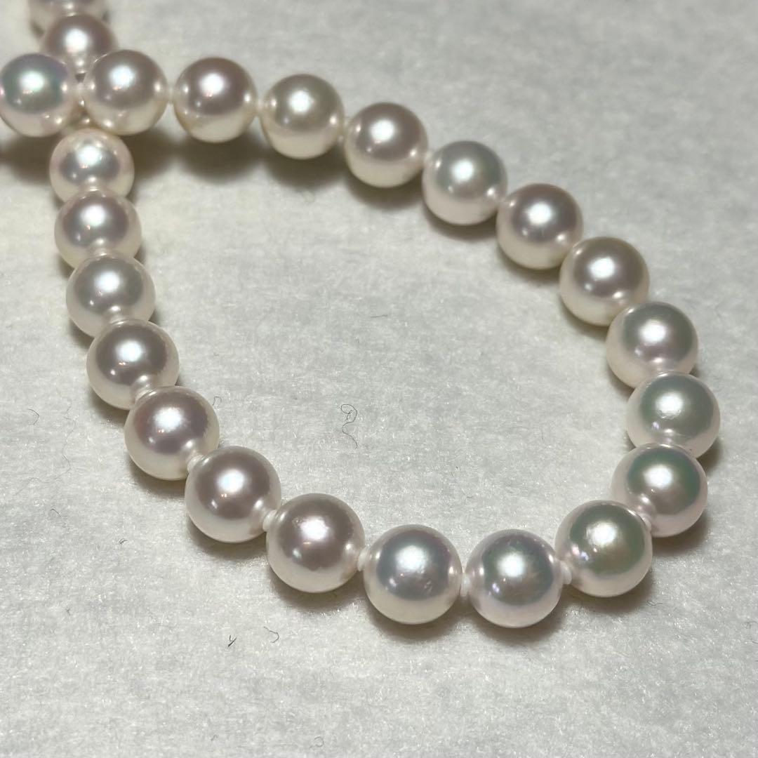 極美品✨超大珠　花珠級　アコヤ真珠 8.5mm ネックレス　パール　ソーティング