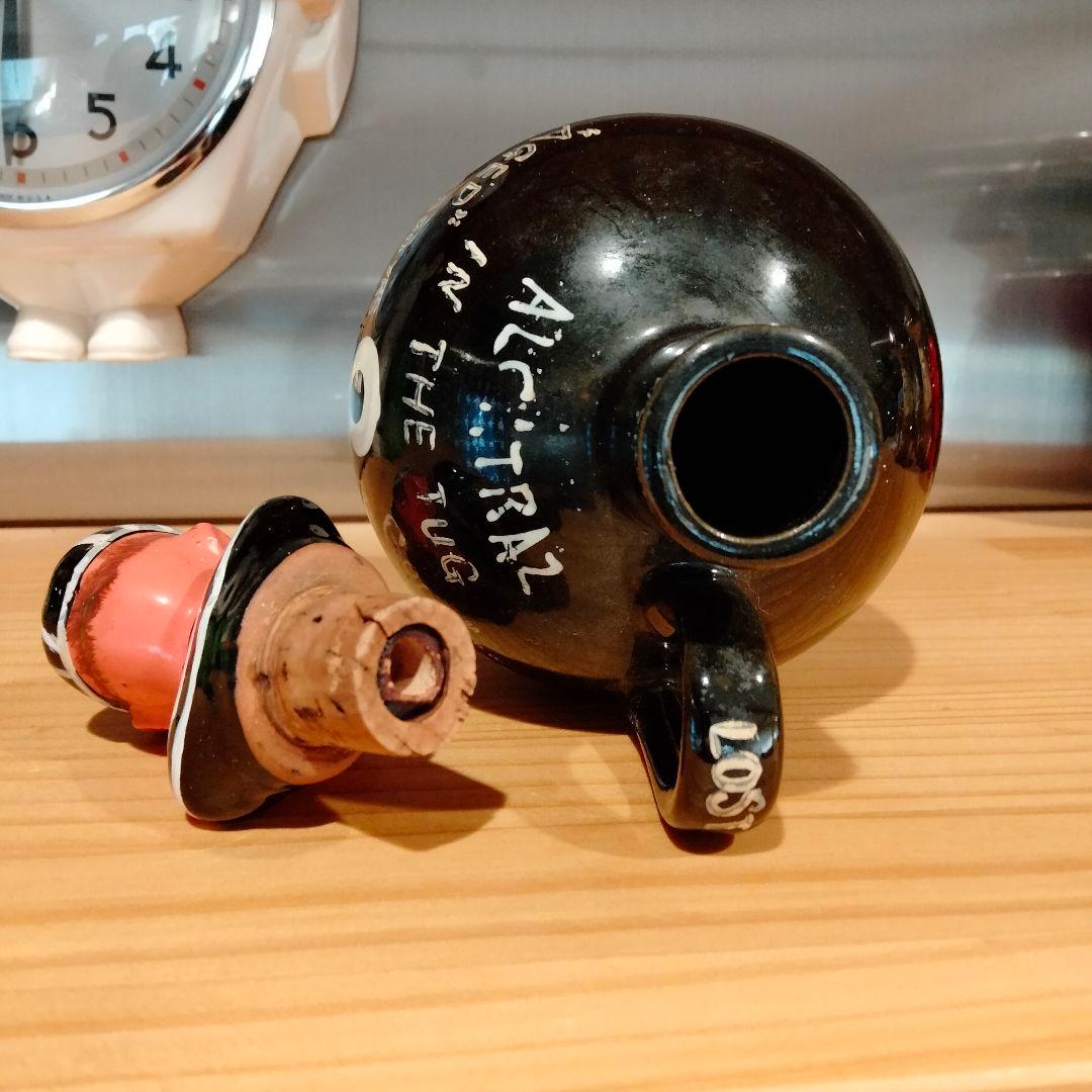 50s レア 囚人 刑務所 不良　アルカトラズ デカンタ　ビンテージ 8ボール